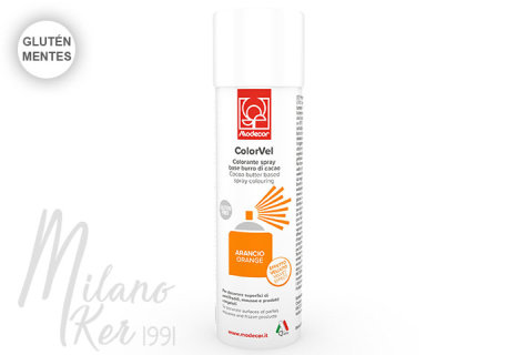 Narancssárga színű bársony spray (gluténmentes), 250 ml